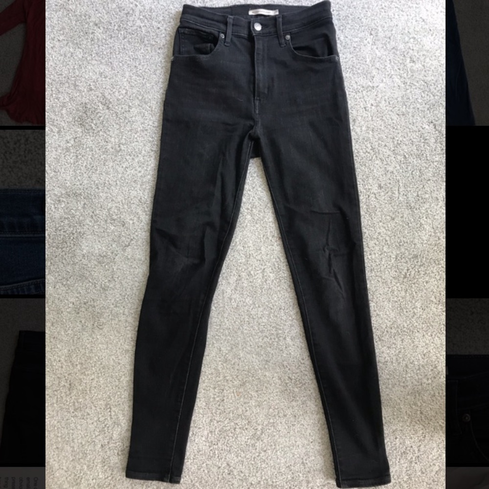 Levi’s high rise skinny jeans